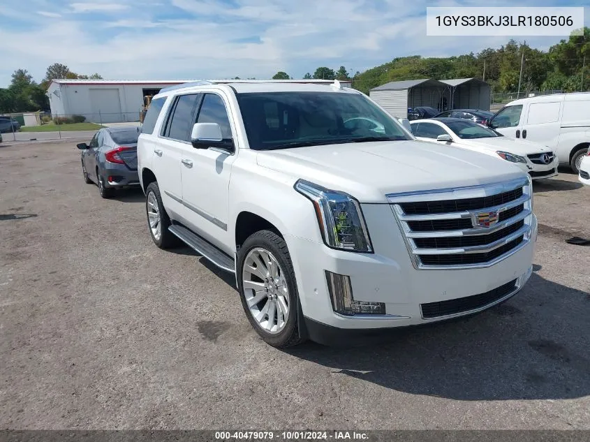 2020 Cadillac Escalade Luxury VIN: 1GYS3BKJ3LR180506 Lot: 40479079