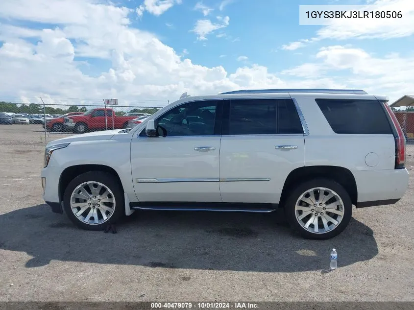 1GYS3BKJ3LR180506 2020 Cadillac Escalade Luxury