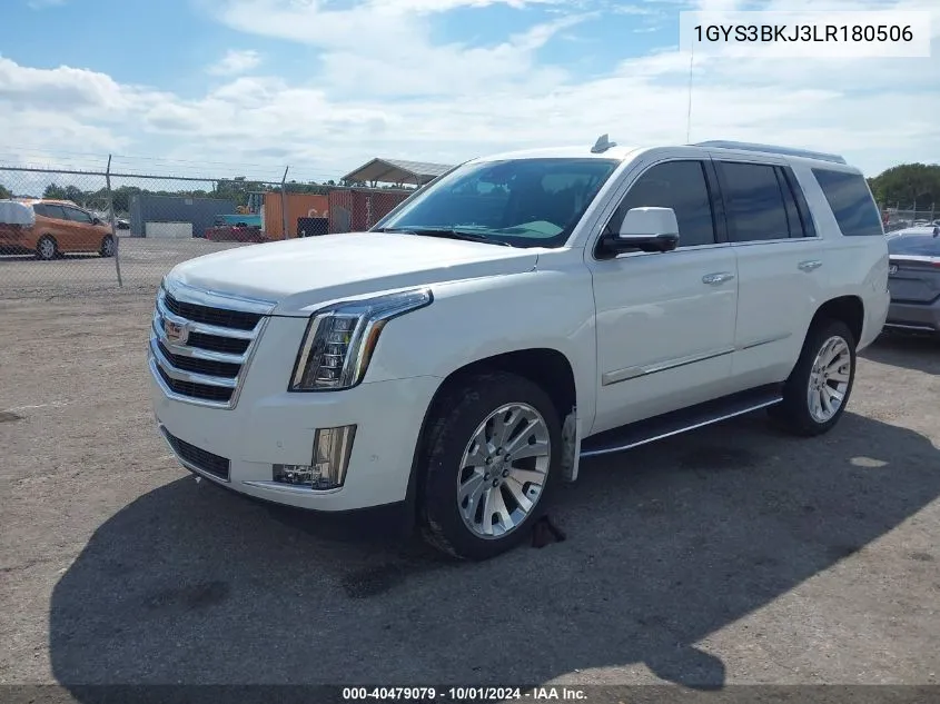 2020 Cadillac Escalade Luxury VIN: 1GYS3BKJ3LR180506 Lot: 40479079