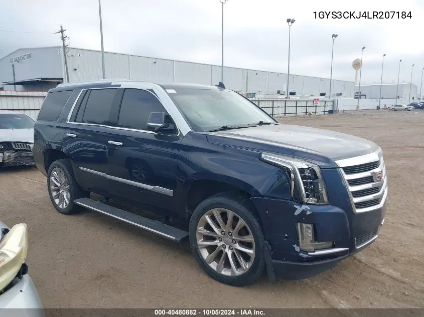 2020 Cadillac Escalade 2Wd Premium Luxury VIN: 1GYS3CKJ4LR207184 Lot: 40480882