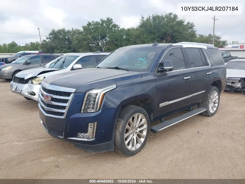 2020 Cadillac Escalade 2Wd Premium Luxury VIN: 1GYS3CKJ4LR207184 Lot: 40480882