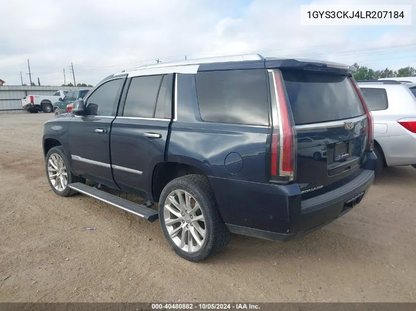 1GYS3CKJ4LR207184 2020 Cadillac Escalade 2Wd Premium Luxury