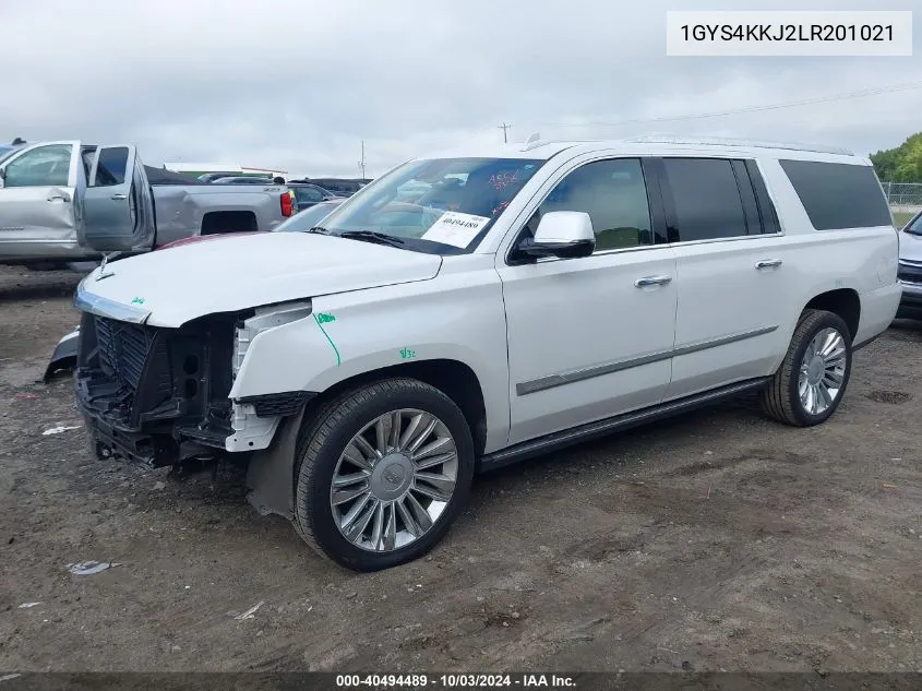 1GYS4KKJ2LR201021 2020 Cadillac Escalade Esv 4Wd Platinum