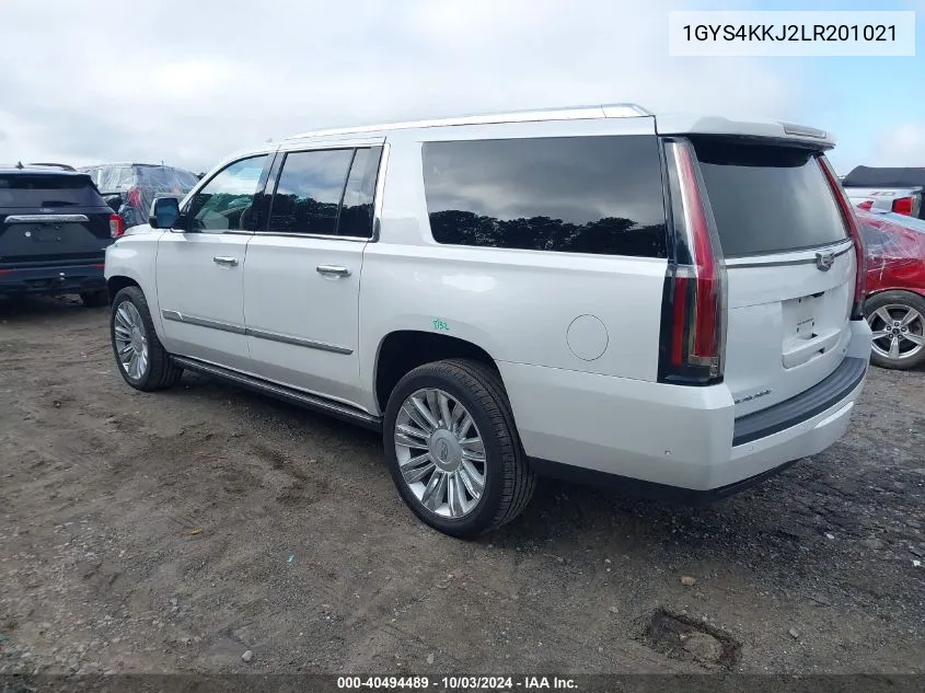 1GYS4KKJ2LR201021 2020 Cadillac Escalade Esv 4Wd Platinum