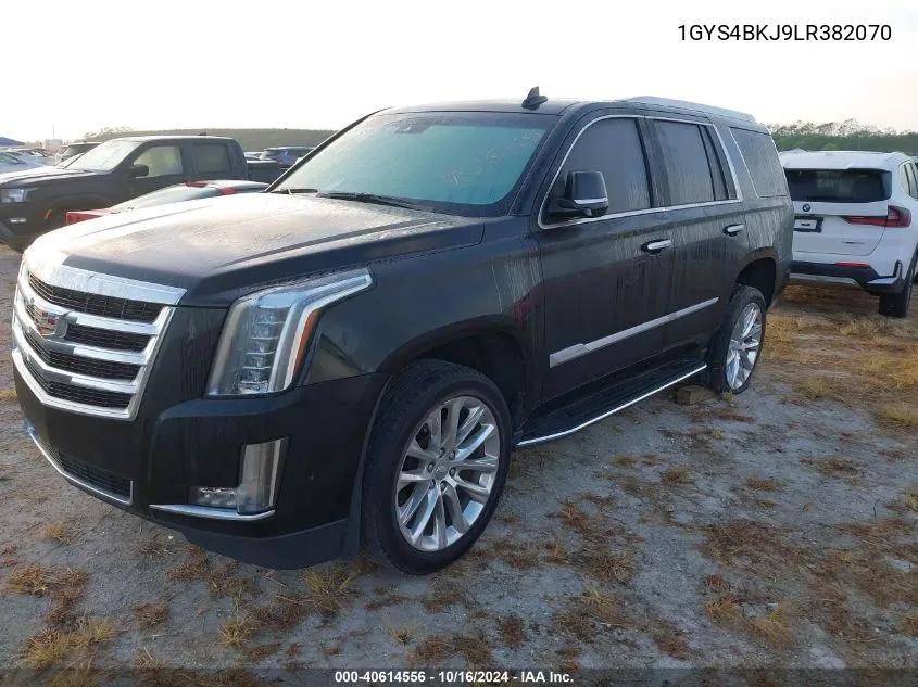 2020 Cadillac Escalade 4Wd Luxury VIN: 1GYS4BKJ9LR382070 Lot: 40614556