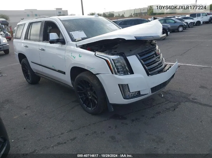 2020 Cadillac Escalade 4Wd Platinum VIN: 1GYS4DKJXLR177224 Lot: 40714617