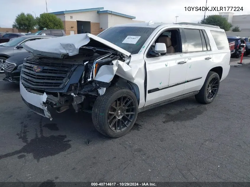 2020 Cadillac Escalade 4Wd Platinum VIN: 1GYS4DKJXLR177224 Lot: 40714617