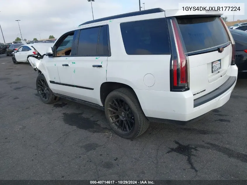 2020 Cadillac Escalade 4Wd Platinum VIN: 1GYS4DKJXLR177224 Lot: 40714617