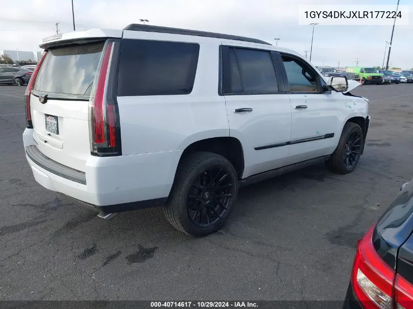 2020 Cadillac Escalade 4Wd Platinum VIN: 1GYS4DKJXLR177224 Lot: 40714617