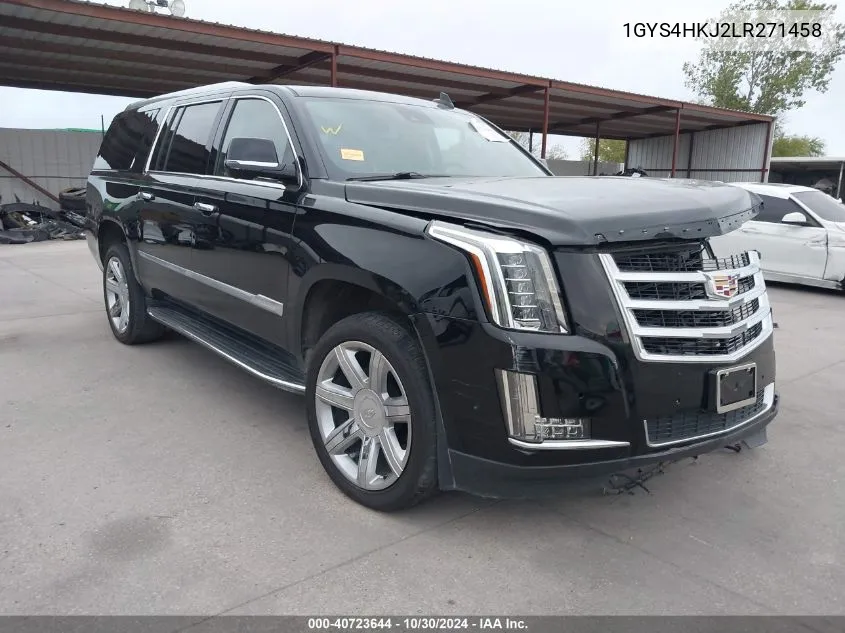 2020 Cadillac Escalade Esv 4Wd Luxury VIN: 1GYS4HKJ2LR271458 Lot: 40723644