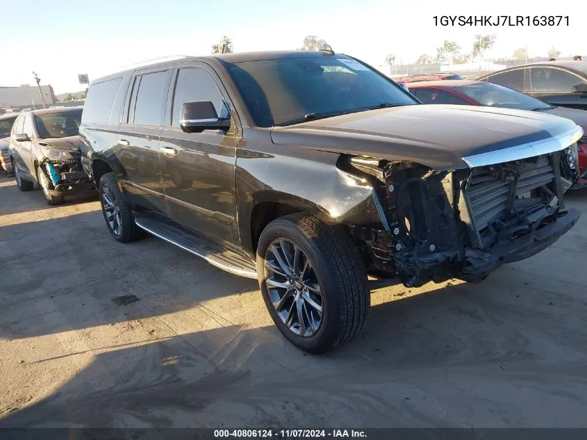 2020 Cadillac Escalade Esv 4Wd Luxury VIN: 1GYS4HKJ7LR163871 Lot: 40806124