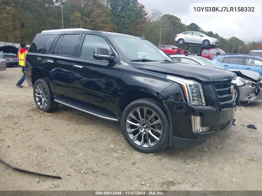 2020 Cadillac Escalade 2Wd Luxury VIN: 1GYS3BKJ7LR158332 Lot: 40812549