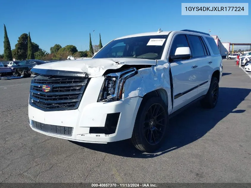 2020 Cadillac Escalade 4Wd Platinum VIN: 1GYS4DKJXLR177224 Lot: 40857370