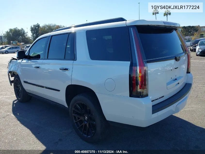 2020 Cadillac Escalade 4Wd Platinum VIN: 1GYS4DKJXLR177224 Lot: 40857370