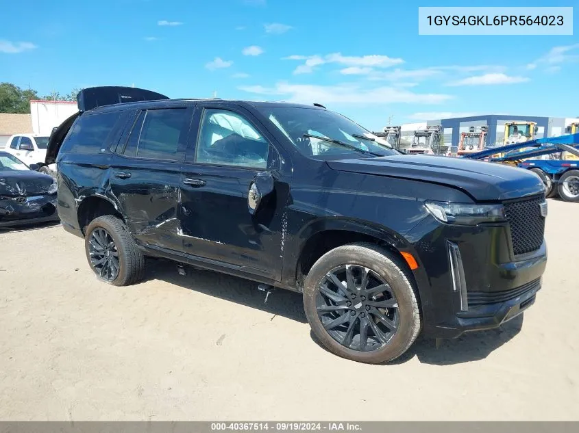 2023 Cadillac Escalade 4Wd Sport Platinum VIN: 1GYS4GKL6PR564023 Lot: 40367514