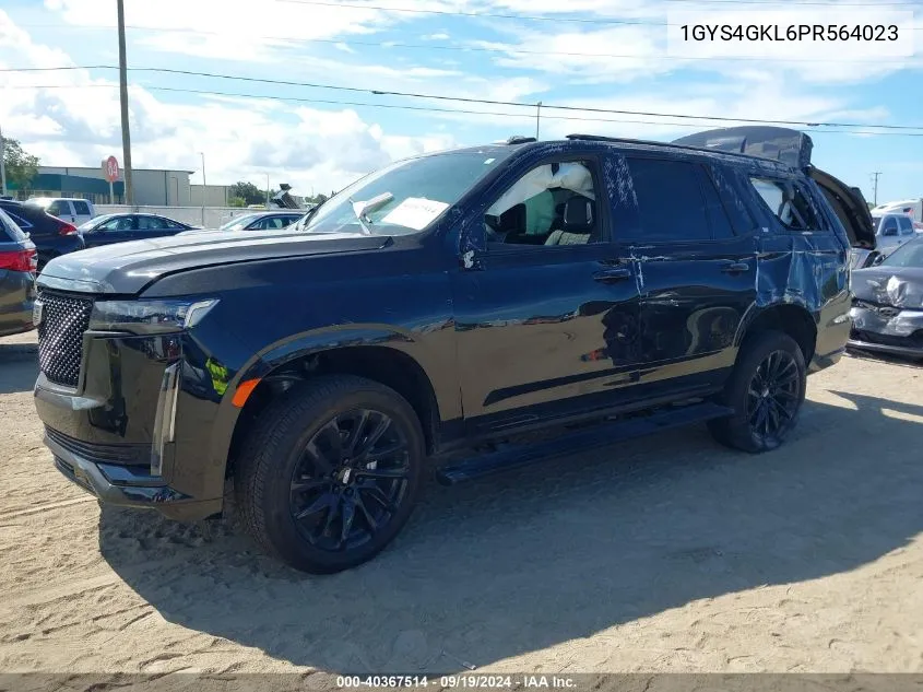 2023 Cadillac Escalade 4Wd Sport Platinum VIN: 1GYS4GKL6PR564023 Lot: 40367514