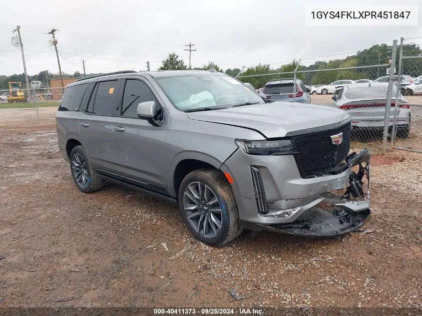 2023 Cadillac Escalade 4Wd Sport VIN: 1GYS4FKLXPR451847 Lot: 40411373