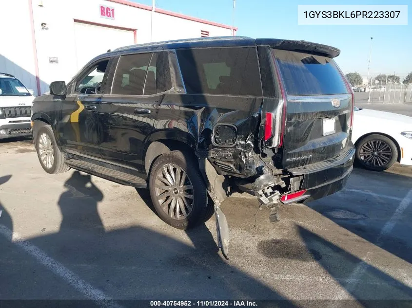 2023 Cadillac Escalade 2Wd Premium Luxury VIN: 1GYS3BKL6PR223307 Lot: 40754952