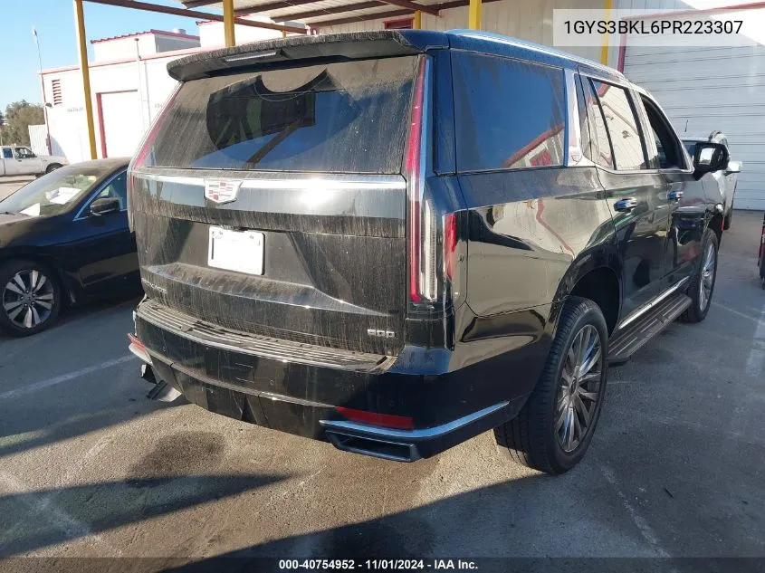 2023 Cadillac Escalade 2Wd Premium Luxury VIN: 1GYS3BKL6PR223307 Lot: 40754952