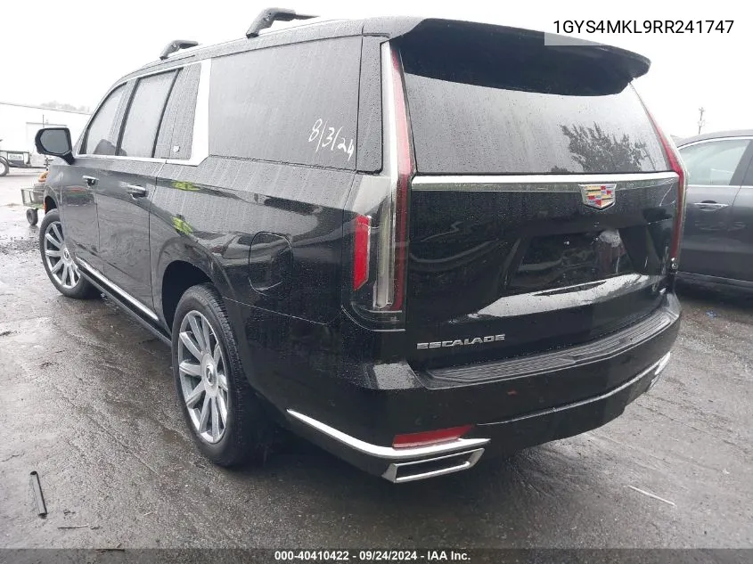 1GYS4MKL9RR241747 2024 Cadillac Escalade Esv Esv Premium Luxury Platin