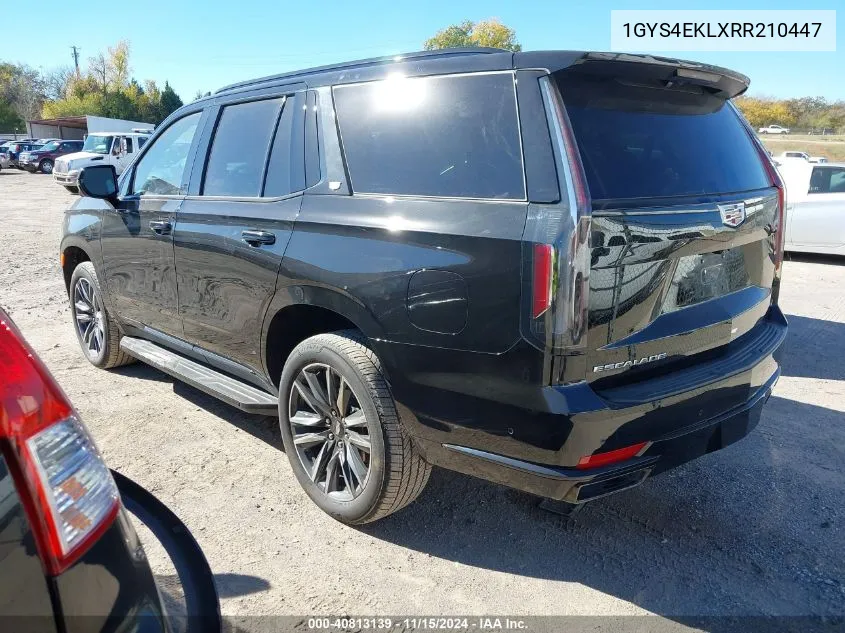 2024 Cadillac Escalade 4Wd Sport VIN: 1GYS4EKLXRR210447 Lot: 40813139