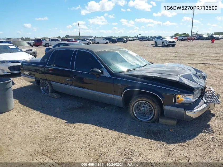 1993 Cadillac Fleetwood Chassis VIN: 1G6DW5270PR713609 Lot: 40641914