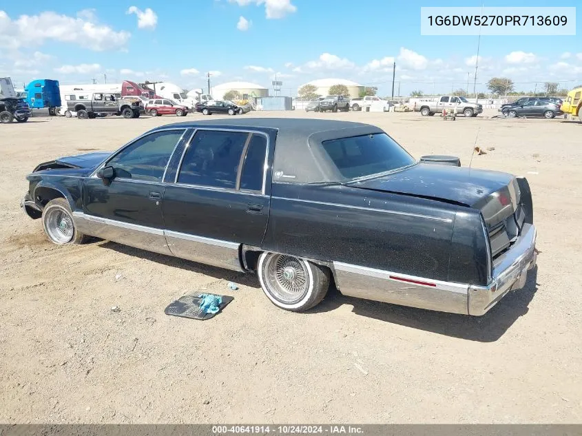 1993 Cadillac Fleetwood Chassis VIN: 1G6DW5270PR713609 Lot: 40641914