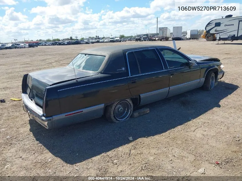 1993 Cadillac Fleetwood Chassis VIN: 1G6DW5270PR713609 Lot: 40641914