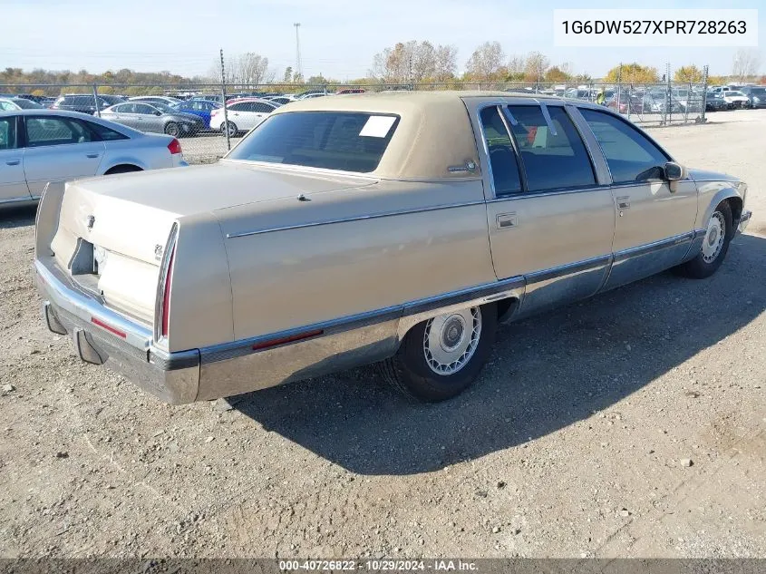 1993 Cadillac Fleetwood Chassis VIN: 1G6DW527XPR728263 Lot: 40726822