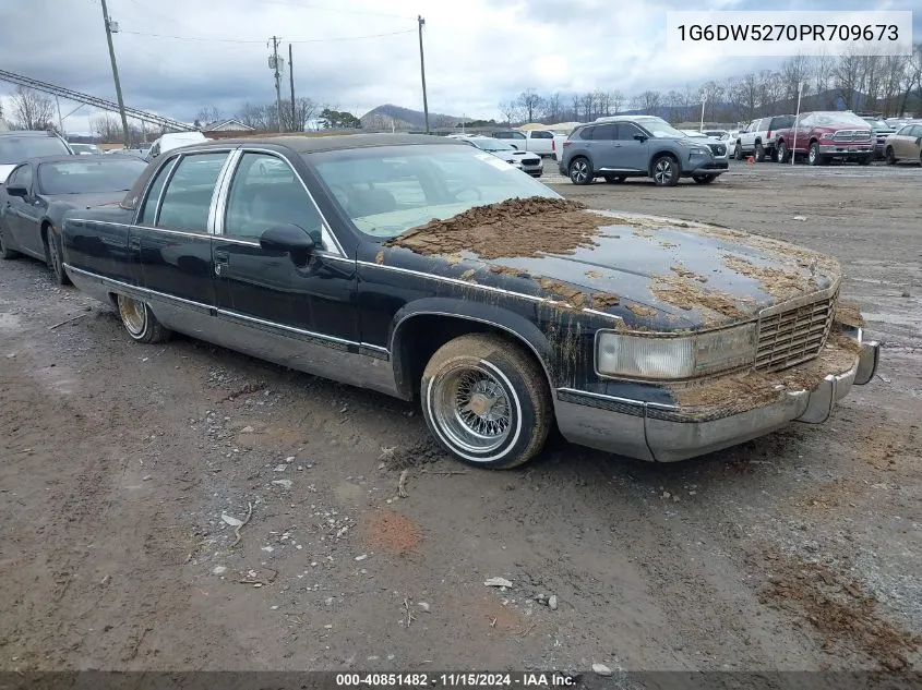 1993 Cadillac Fleetwood Chassis VIN: 1G6DW5270PR709673 Lot: 40851482