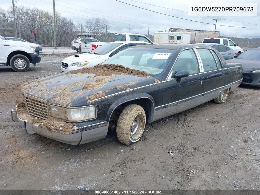 1993 Cadillac Fleetwood Chassis VIN: 1G6DW5270PR709673 Lot: 40851482