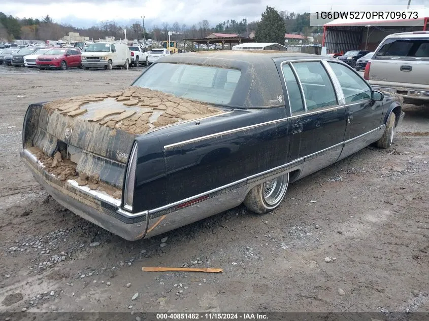 1993 Cadillac Fleetwood Chassis VIN: 1G6DW5270PR709673 Lot: 40851482