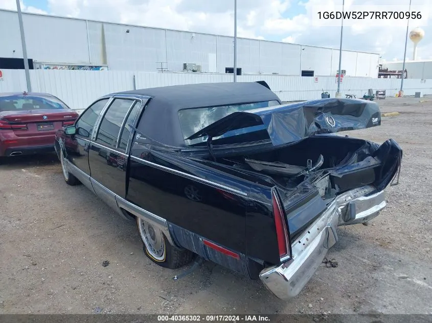 1994 Cadillac Fleetwood Brougham VIN: 1G6DW52P7RR700956 Lot: 40365302