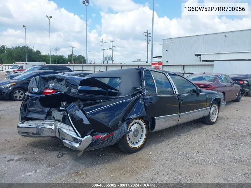 1994 Cadillac Fleetwood Brougham VIN: 1G6DW52P7RR700956 Lot: 40365302