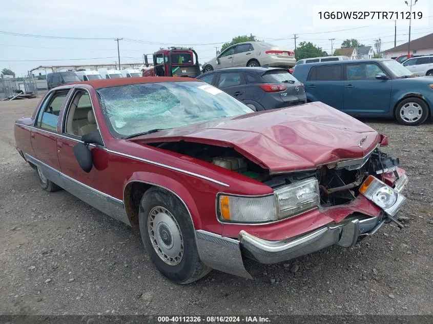 1996 Cadillac Fleetwood Brougham VIN: 1G6DW52P7TR711219 Lot: 40112326