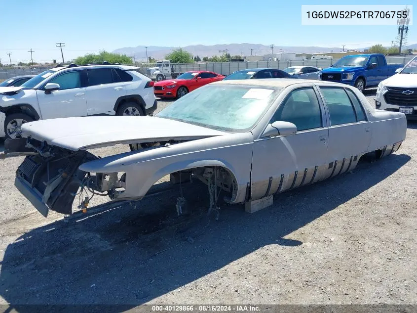 1996 Cadillac Fleetwood Brougham VIN: 1G6DW52P6TR706755 Lot: 40129866