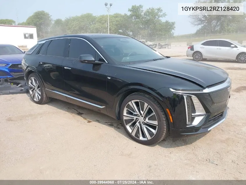 2024 Cadillac Lyriq Luxury W/1Se VIN: 1GYKPSRL2RZ128420 Lot: 39944968