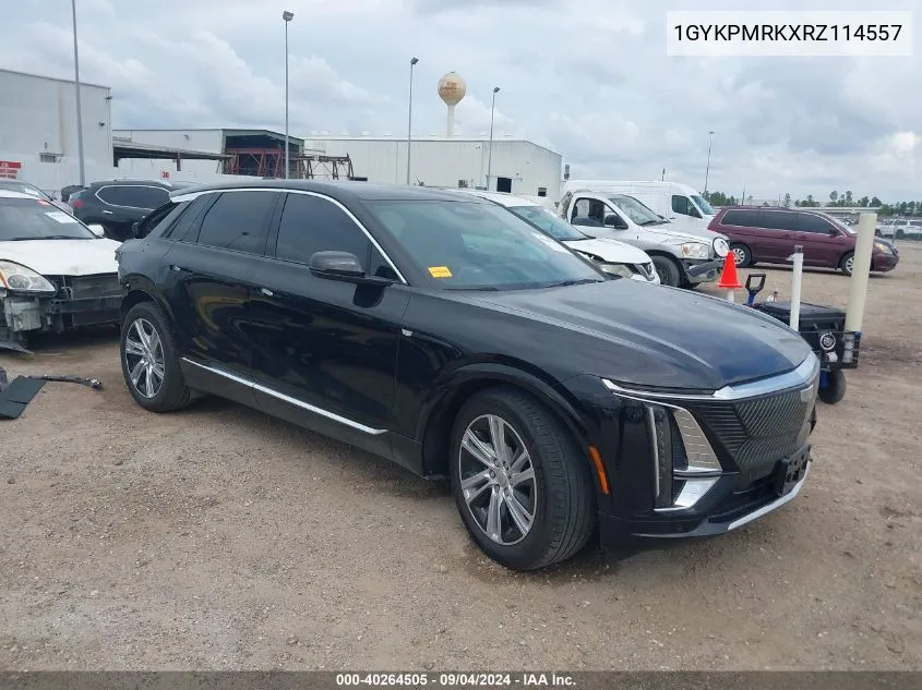 2024 Cadillac Lyriq Tech W/1Sa VIN: 1GYKPMRKXRZ114557 Lot: 40264505