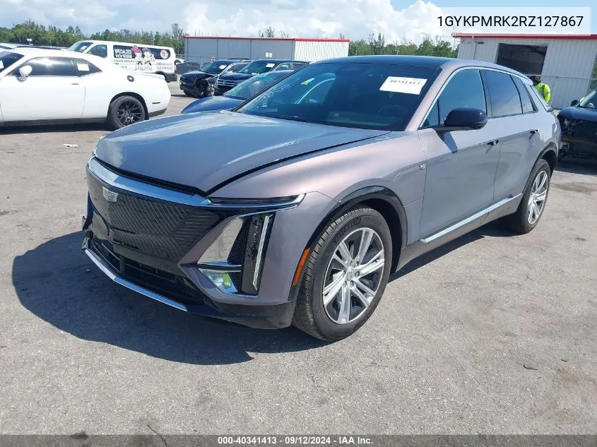 2024 Cadillac Lyriq Tech W/1Sa VIN: 1GYKPMRK2RZ127867 Lot: 40341413