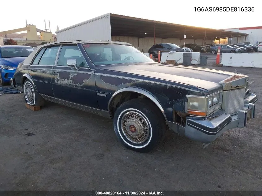 1983 Cadillac Seville VIN: 1G6AS6985DE816336 Lot: 40820164