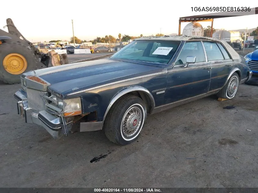 1983 Cadillac Seville VIN: 1G6AS6985DE816336 Lot: 40820164