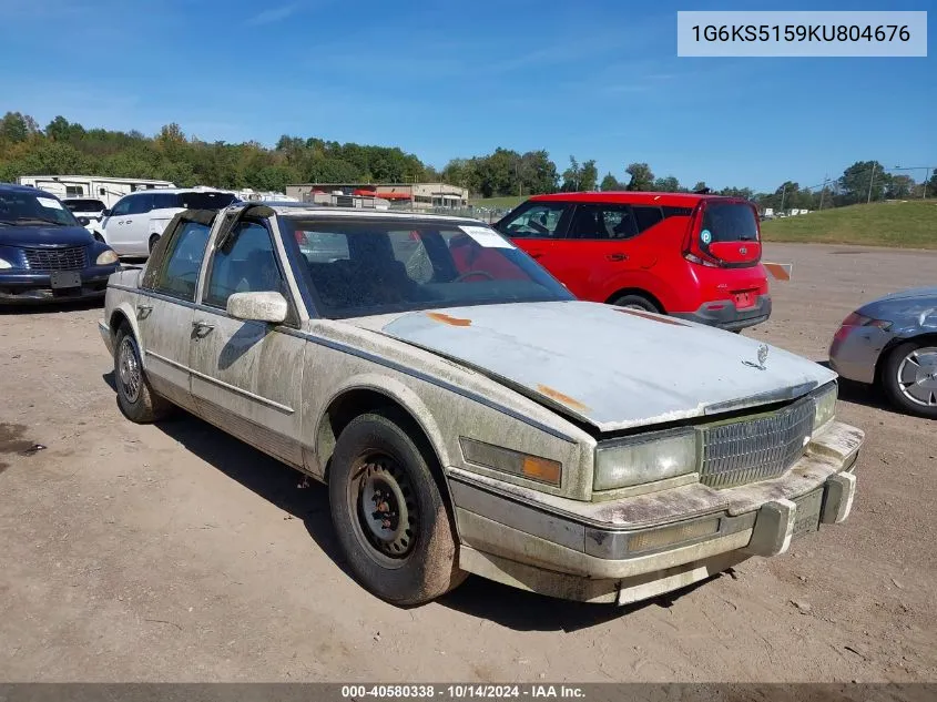 1989 Cadillac Seville VIN: 1G6KS5159KU804676 Lot: 40580338