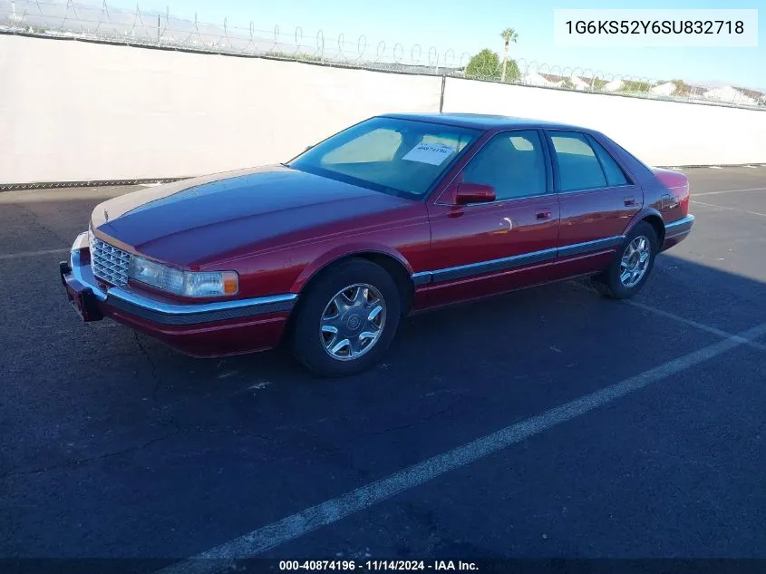 1995 Cadillac Seville Sls VIN: 1G6KS52Y6SU832718 Lot: 40874196