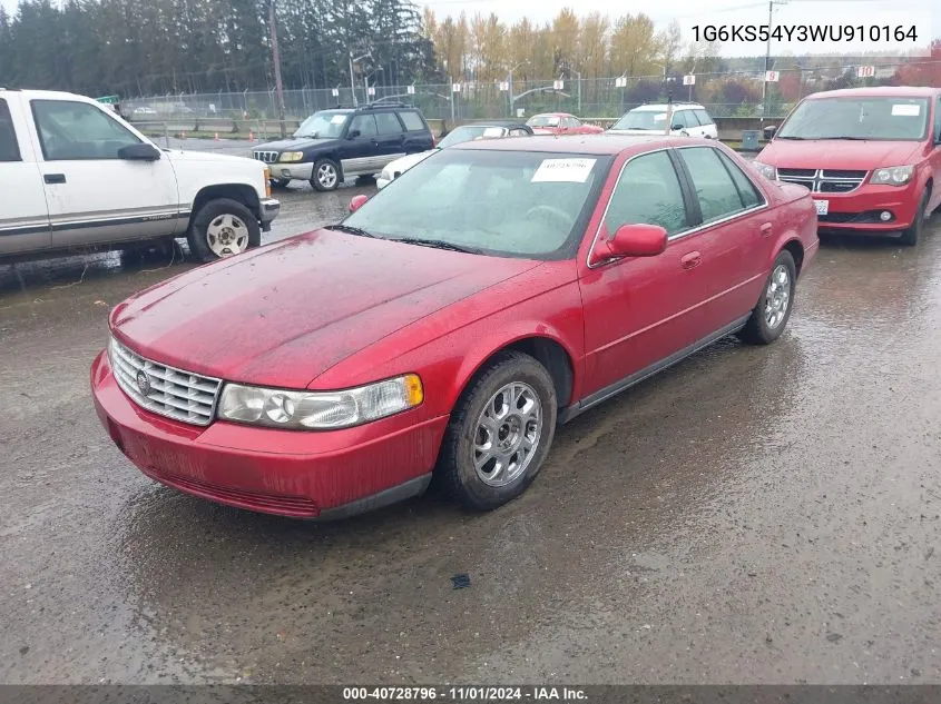 1998 Cadillac Seville Sls VIN: 1G6KS54Y3WU910164 Lot: 40728796