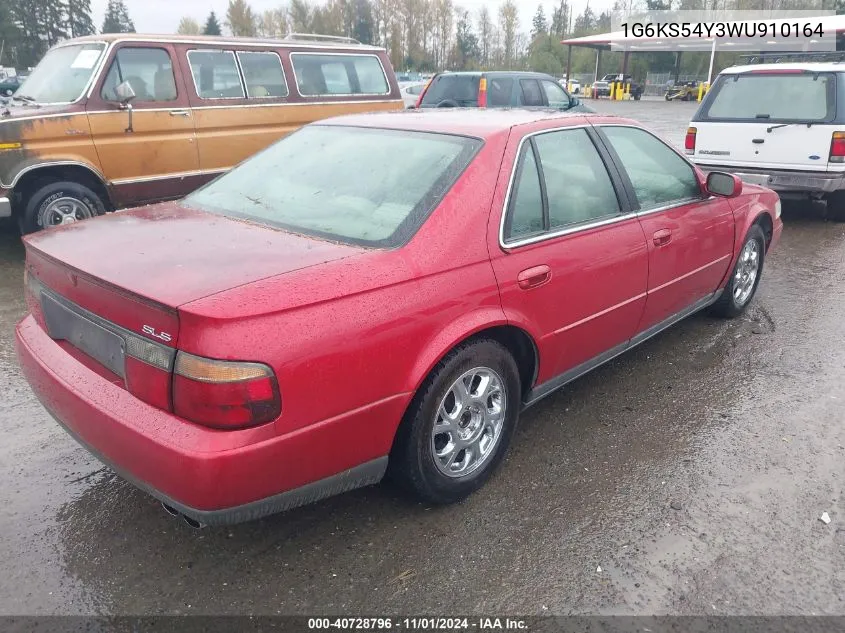 1998 Cadillac Seville Sls VIN: 1G6KS54Y3WU910164 Lot: 40728796