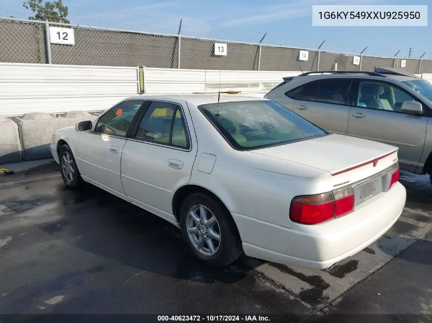 1999 Cadillac Seville Sts VIN: 1G6KY549XXU925950 Lot: 40623472