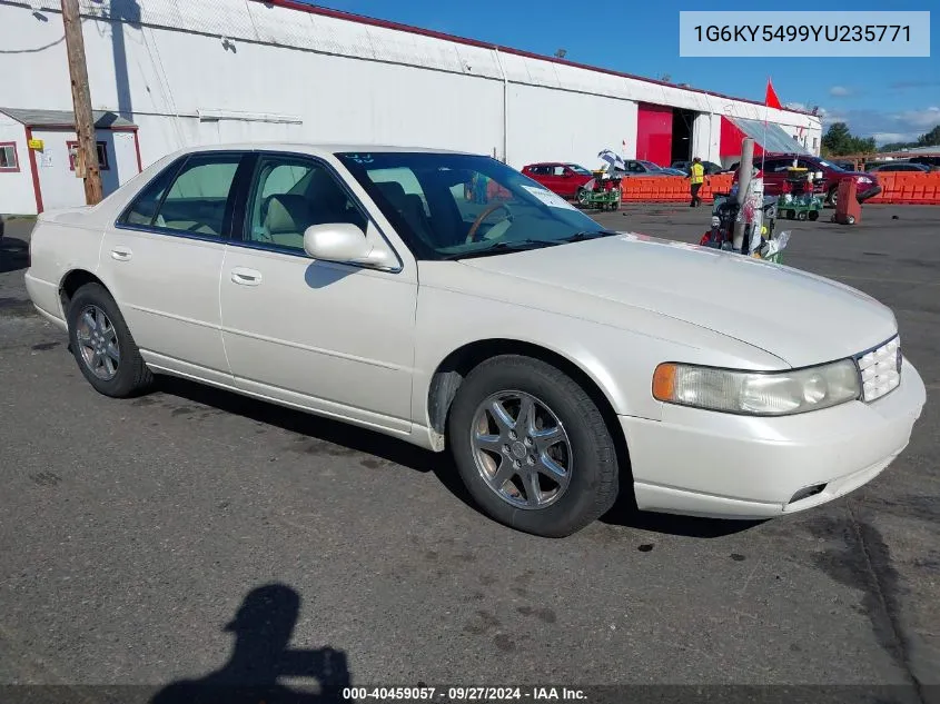 2000 Cadillac Seville Sts VIN: 1G6KY5499YU235771 Lot: 40459057