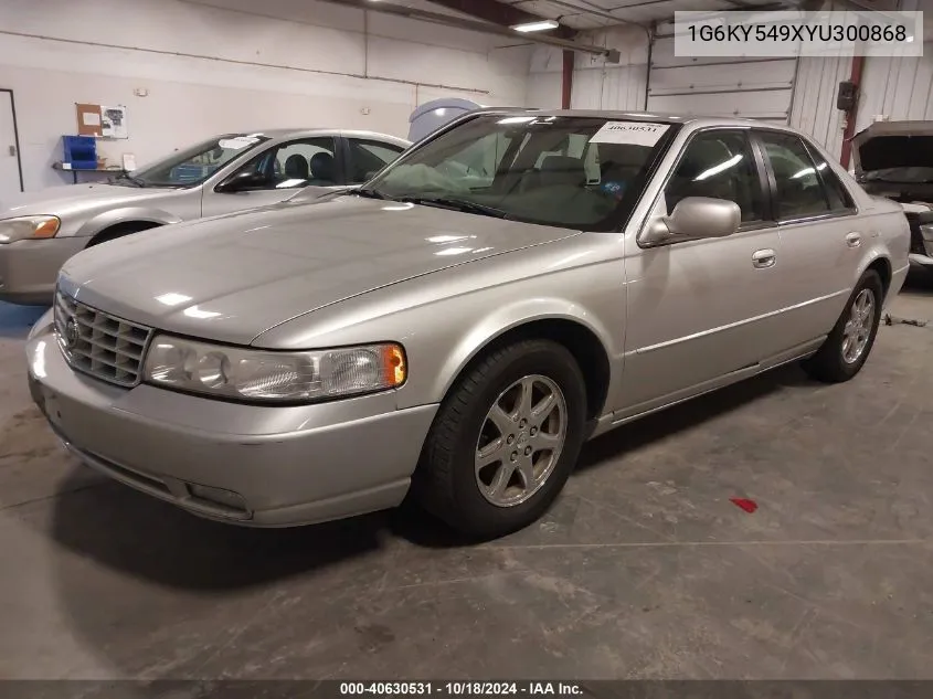 2000 Cadillac Seville Sts VIN: 1G6KY549XYU300868 Lot: 40630531