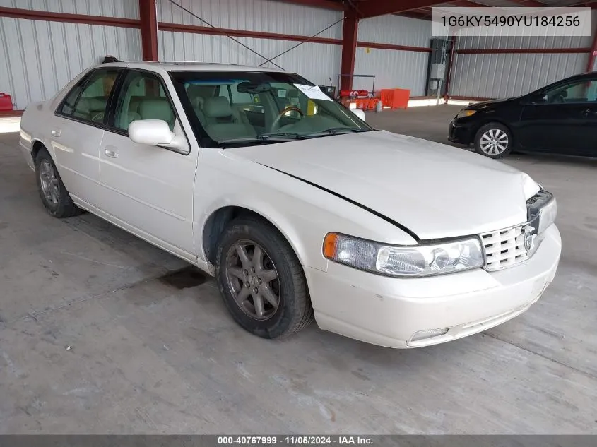 2000 Cadillac Seville Sts VIN: 1G6KY5490YU184256 Lot: 40767999