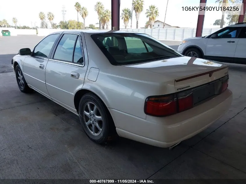 2000 Cadillac Seville Sts VIN: 1G6KY5490YU184256 Lot: 40767999